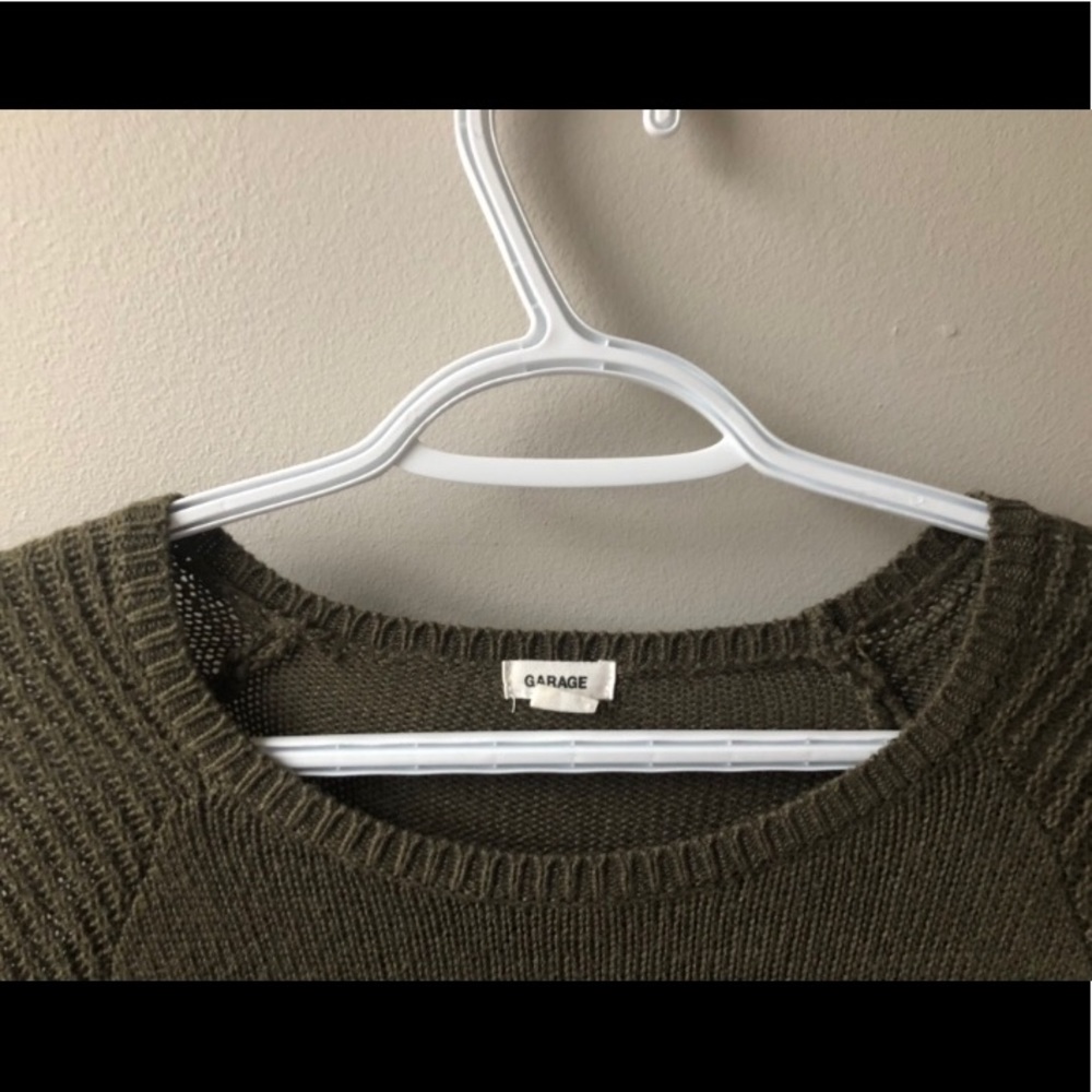 Garage: Deep-Green Sweater🌲 - Picture 4 of 7